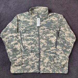 Army Digital Green Camo‎ ADS GEN III L4 Top Cold Wind Weather Jacket XL Reg XLR